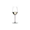 Бокал для вина RIESLING/ZINFANDEL с розовой ножкой, 395 мл, 25 см, хрусталь, серия Fatto a Mano, Riedel, фото 