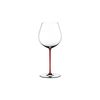 Бокал для красного вина Old World Pinot Noir, 705 мл, прозрачный/красный, хрусталь, серия Fatto a Mano, Riedel, фото 