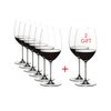 Набор бокалов Riedel Veritas Cabernet / Merlot Pay 6 Get 8, 8 шт., 7449/0, Riedel, фото 