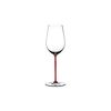Бокал для вина Riesling/Zinfandel, 395 мл, прозрачный/красный, хрусталь, серия Fatto a Mano, Riedel, фото 