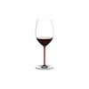 Бокал для красного вина Cabernet, 625 мл, прозрачный/красный, хрусталь, серия Fatto a Mano, Riedel, фото 