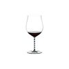 Бокал для красного вина Burgundy Grand Cru, 1050 мл, черный/прозрачный, хрусталь, серия Fatto a Mano, Riedel, фото 