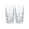 Набор высоких стаканов Sculpture Longdrink Set/2, 2 шт., 420 мл, хрусталь, Nachtmann, фото 