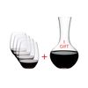 Набор O Wine Tumbler + Gift Value Pack Cabernet / Merlot, 5 предметов, 5414/30, Riedel, фото 