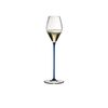 Бокал для шампанского High Performance Champagne Glass 4994/28D, темно-синяя ножка, 375 мл, Riedel, фото 