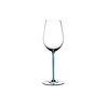 Бокал для вина Riesling/Zinfandel, 395 мл, прозрачный/бирюзовый, хрусталь, серия Fatto a Mano, Riedel, фото 
