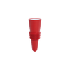 Bouchon universel, L2,4 см, W2,4 см, H6,3 см, силикон, нержавеющая сталь, Франция, L'Atelier du Vin, фото 