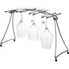 Egouttoir pour verres à dégustation, L41,9 см, W5,6 см, H22,1 см, никелированный металл, резиновые наконечники, Франция, L'Atelier du Vin, фото 