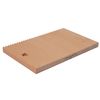 Planche à découper recto-verso, Доска для хлеба, L32 см, W19,5 см, H2,2 см, пропаренный бук, без лака, Франция, L'Atelier du Vin, фото 