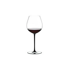 Бокал для красного вина Old World Pinot Noir, 705 мл, прозрачный/черный, хрусталь, серия Fatto a Mano, Riedel, фото 