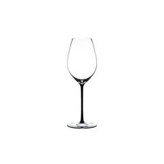 Бокал для шампанского Champagne, 445 мл, прозрачный/черный, хрусталь, серия Fatto a Mano, Riedel, фото 