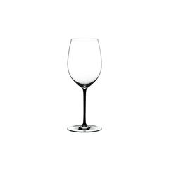 Бокал для красного вина Cabernet, 625 мл, прозрачный/черный, хрусталь, серия Fatto a Mano, Riedel, фото 