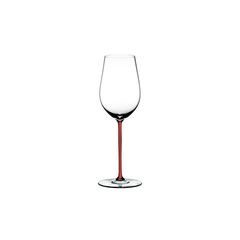 Бокал для вина Riesling/Zinfandel, 395 мл, прозрачный/красный, хрусталь, серия Fatto a Mano, Riedel, фото 