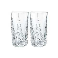 Набор высоких стаканов Sculpture Longdrink Set/2, 2 шт., 420 мл, хрусталь, Nachtmann, фото 