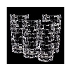Набор высоких стаканов Bossa Nova Longdrink Set/4, 4 шт., 395 мл, хрусталь, Nachtmann, фото 