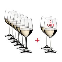 Набор бокалов Vinum Pay 6 Get 8 Value Gift Pack Viognier / Chardonnay / Verdejo, 8 шт., 350 мл, 7416/05, Riedel, фото 