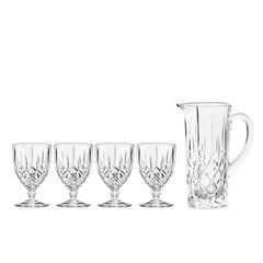 Набор для вина и напитков Noblesse, 5 предметов: кувшин, 1190 мл и 4 фужера, 350 мл, Nachtmann, фото 