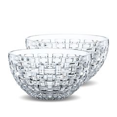 Набор из 2-х салатников BOSSA NOVA, диаметр: 15 см, материал: бессвинцовый хрусталь, 102253, NACHTMANN, Германия, фото 