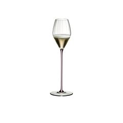 Бокал для шампанского High Performance Champagne Glass Pink, розовая ножка, 375 мл, 32.5 см, Riedel, фото 