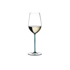Бокал для вина Riesling/Zinfandel, 395 мл, прозрачный/бирюзовый, хрусталь, серия Fatto a Mano, Riedel, фото 