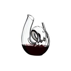 Декантер CURLY FATTO A MANO BLACK/WHITE/BLACK OPTICAL 1.4 л, 26.5 см, Riedel, фото 