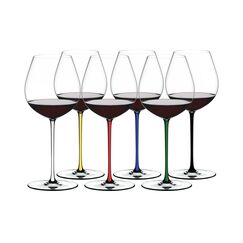 Набор из 6-и бокалов для вина Old World Pinot Noir, 705 мл, 7900/07, серия Fatto A Mano, Riedel, фото 