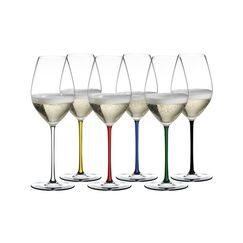 Набор из 6-и бокалов для шампанского Champagne Wine Glass, 445 мл, 7900/28, серия Fatto A Mano, Riedel, фото 