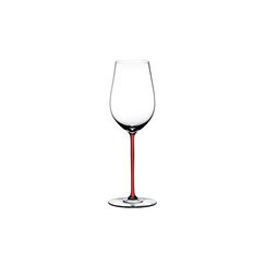 Бокал для вина Riesling/Zinfandel, 395 мл, прозрачный/красный, хрусталь, серия Fatto a Mano, Riedel, фото 