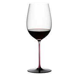 Бокал (фужер) для красного вина BORDEAUX GRAND CRU, ручная работа, объем: 860 мл, высота: 28,2 см, материал: хрусталь, серия Sommeliers R - black series, 4100/00 R, Riedel, Австрия, фото 