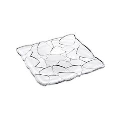 Тарелка Petals Plate square 28 cm, хрусталь, Nachtmann, фото 