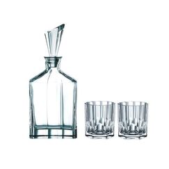 Набор для виски Aspen Whiskey Set/3, 3 предмета, 0090024-0, хрусталь, Nachtmann, фото 
