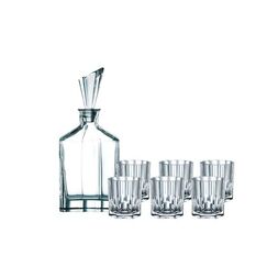 Набор для виски Aspen Whiskey Set/7, 7 предметов, хрусталь, Nachtmann, фото 
