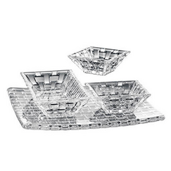 Сервировочный набор Bossa Nova Serving Set of 4, 4 предмета, хрусталь, Nachtmann, фото 