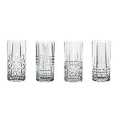 Набор высоких стаканов Highland Longdrink Set of 4, 4 шт., 375 мл, хрусталь, Nachtmann, фото 