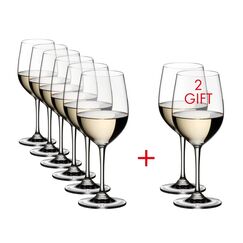 Набор бокалов Vinum Pay 6 Get 8 Value Gift Pack Viognier / Chardonnay / Verdejo, 8 шт., 350 мл, 7416/05, Riedel, фото 