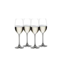 Набор из 4-х бокалов для шампанского, Vivino, объем: 260 мл, h=217 мм, d=66 мм, бессвинцовый хрусталь, 103744, Nachtmann, фото 