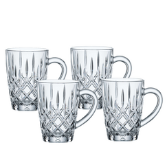 Набор из 4 кружек для горячих напитков HOT BEVERAGES, 347 мл, хрустальное стекло, Nachtmann, фото 