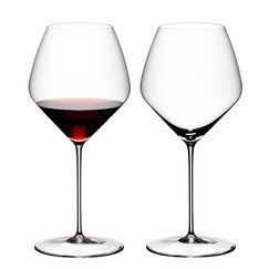 Набор из 2-х бокалов для красного вина Pinot Noir / Nebbiolo (Пино Нуар), объем: 770 мл, высота: 247 мм, хрусталь, серия Veloce, 6330/07, Riedel, фото 