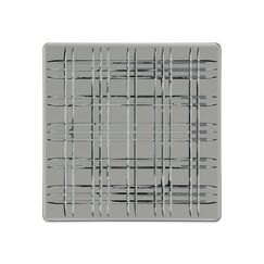 Блюдо SQUARE, квадратное, размер: 28 см, материал: хрусталь, цвет: серый, 101451, NACHTMANN, Германия, фото 