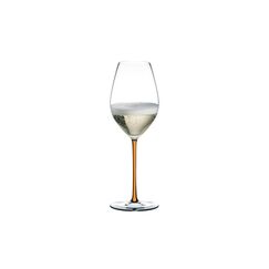 Бокал для шампанского Champagne, 445 мл, прозрачный/оранжевый, хрусталь, серия Fatto a Mano, Riedel, фото 