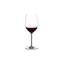 Бокал для красного вина Cabernet/Merlot ручной работы 4900/0MA, 709 мл, сиреневая ножка, серия Fatto a Mano, Riedel, фото 