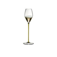 Бокал для шампанского High Performance Champagne Glass 4994/28Y, желтая ножка, 375 мл, Riedel, фото 