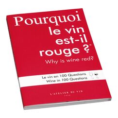 Буклет L'Atelier du Vin Pourquoi le vin est-il rouge Le vin en 100 questions, фото 