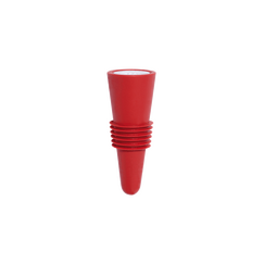 Bouchon universel, L2,4 см, W2,4 см, H6,3 см, силикон, нержавеющая сталь, Франция, L'Atelier du Vin, фото 
