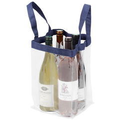 Сумка для охлаждения вина и шампанского L'Atelier du Vin Soft Baladeur Crystal Transparent, фото 