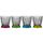 Набор из 4-х хрустальных стаканов Fire Whisky Baby Blue 5515/44S1, 295 мл, прозрачный/разноцветный, серия Tumbler Collection, Riedel, фото Набор из 4-х хрустальных стаканов Fire Whisky Baby Blue 5515/44S1, 295 мл, прозрачный/разноцветный, серия Tumbler Collection, Riedel, фото