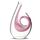 Декантер для красного вина CURLY PINK MAGNUM, ручная работа, объем: 2880 мл, высота: 35,6 см, материал: хрусталь, 2011/26, Riedel, Австрия, фото  Декантер для красного вина CURLY PINK MAGNUM, ручная работа, объем: 2880 мл, высота: 35,6 см, материал: хрусталь, 2011/26, Riedel, Австрия, фото