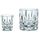 Набор из 12-ти предметов Noblesse: 6 стаканов для виски 245 мл + 6 стопок 55 мл, бессвинцовый хрусталь, Nachtmann, фото 