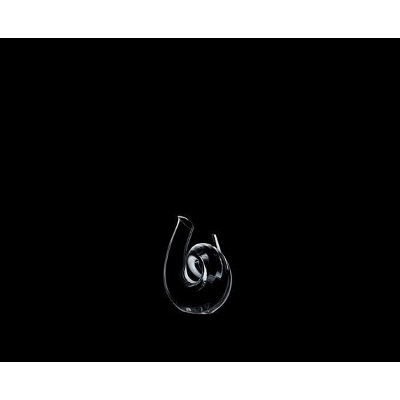 Декантер CURLY FATTO A MANO BLACK/WHITE/BLACK OPTICAL 1.4 л, 26.5 см, Riedel, фото , изображение 5