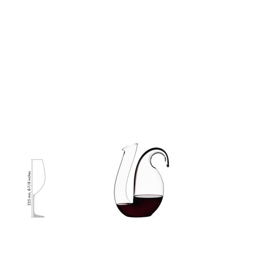 Декантер Ayam (black), 1700 мл, 2016/02, Riedel, фото , изображение 2
